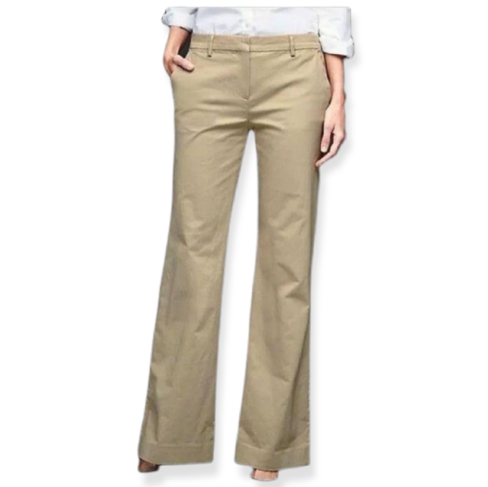 The Gap Classic Fit Flared Leg Khaki Pants size 20